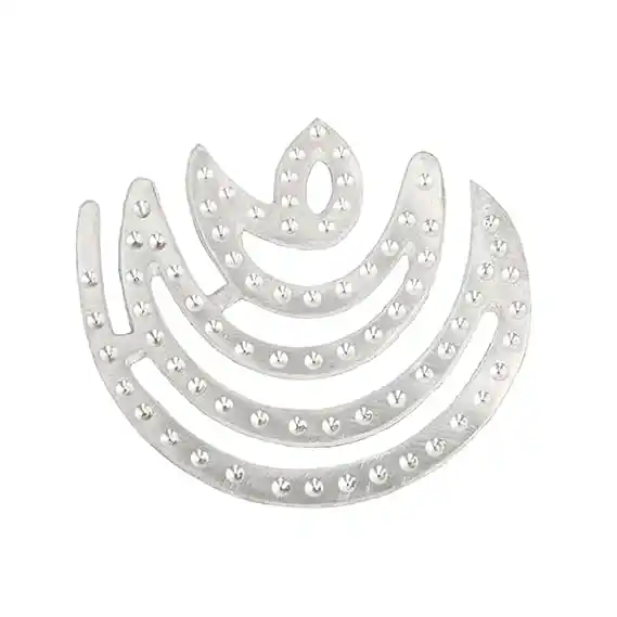 TREE MAISON CORONATING HOMES Vastu Zinc Chand Helix for Vastu Remedy | Zone Correction | Vastu Dosh Nivaran Remedies | Size- 6 Inch Approx | Pack of 1